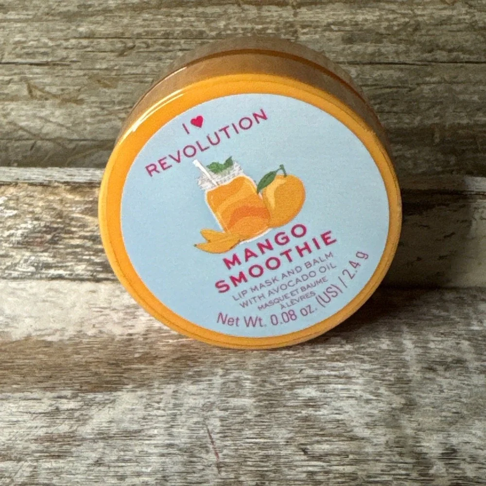 Revolution Mango Smoothie Lip Mask‎ And Balm | MSRP = $15